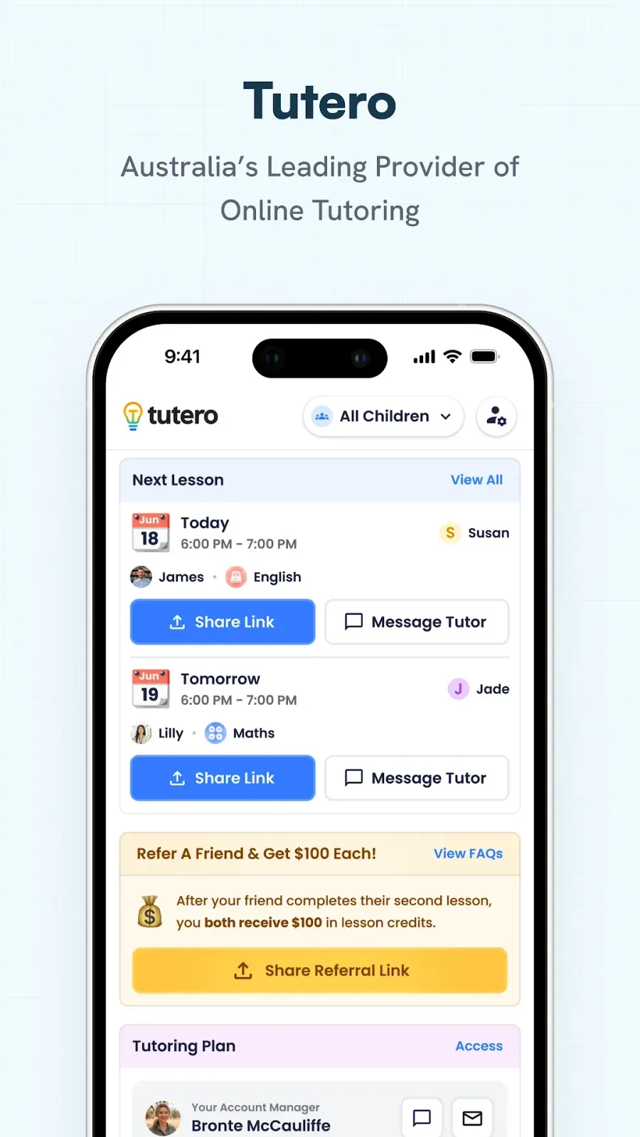 Tutero screenshot 2