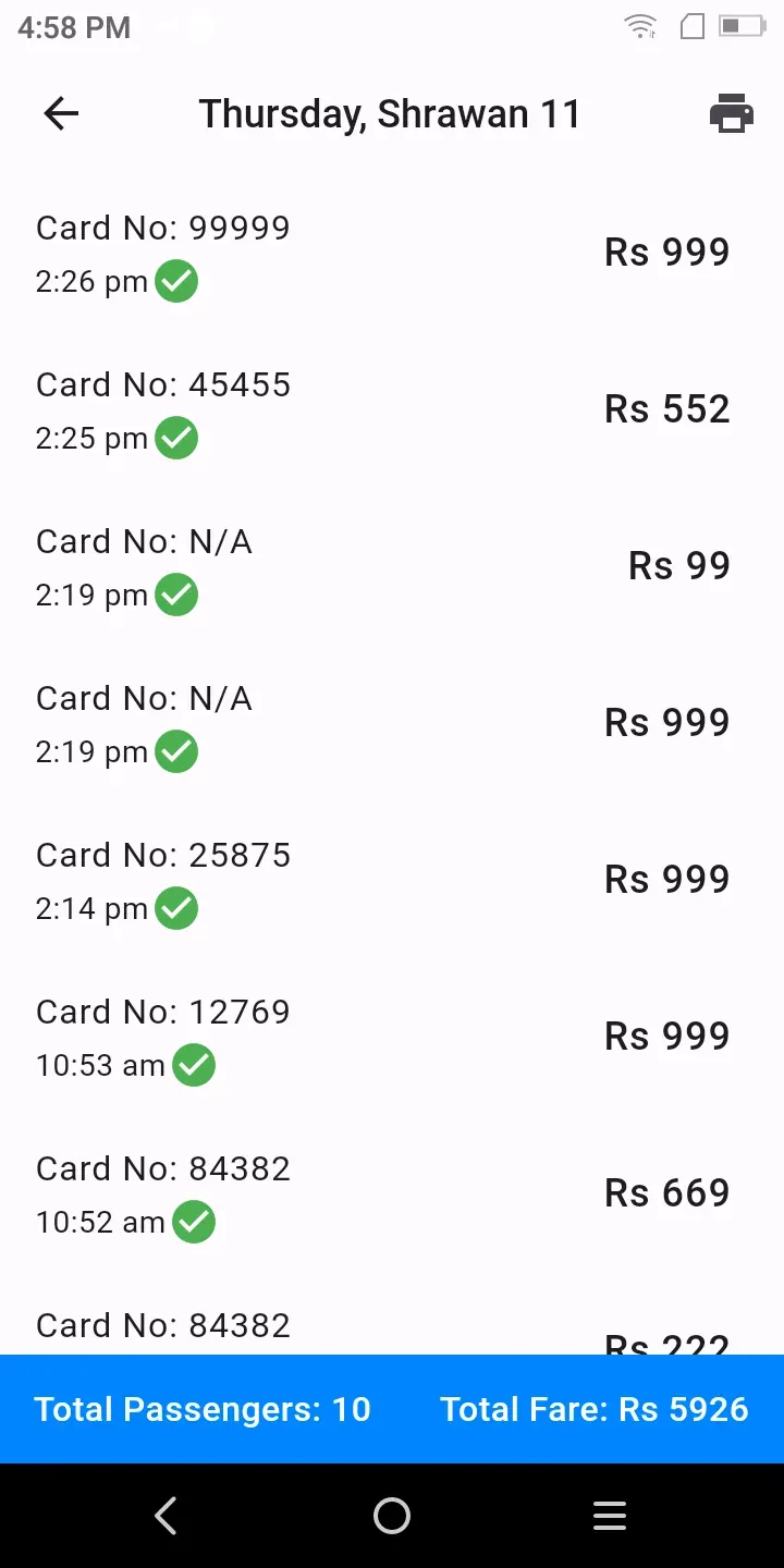 Blue Bus Ticketing screenshot 5