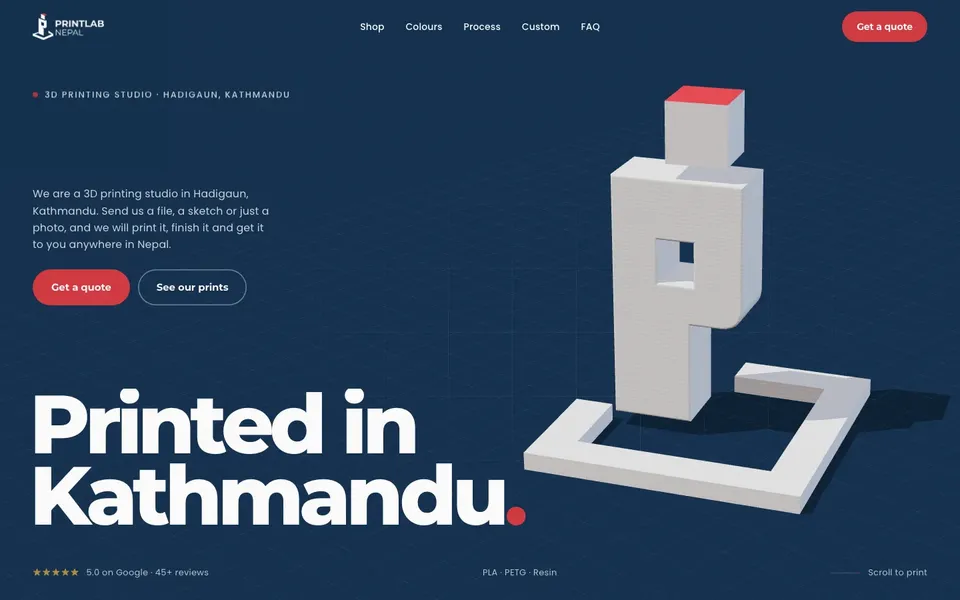 PrintLab Nepal screenshot