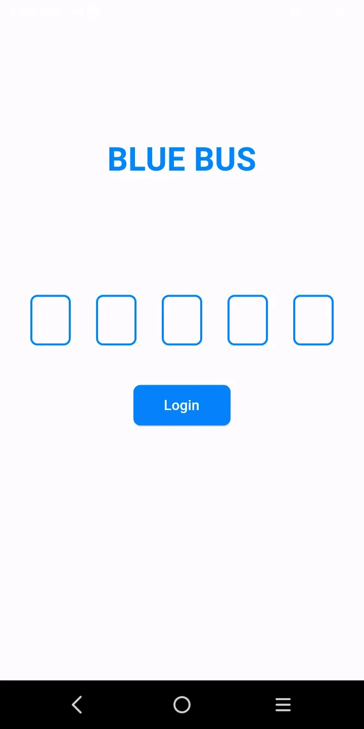 Blue Bus Ticketing screenshot 1